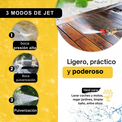 HIDROLAVADORA INALAMBRICA DE ALTA PRESIÓN