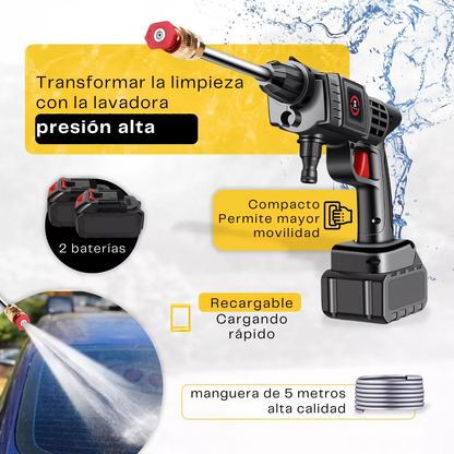 HIDROLAVADORA INALAMBRICA DE ALTA PRESIÓN
