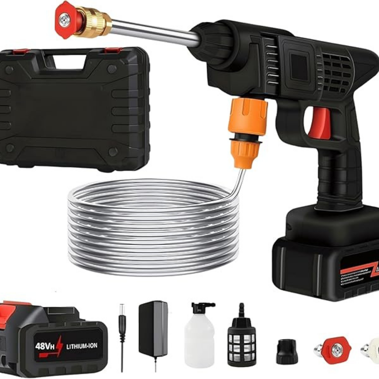 HIDROLAVADORA INALAMBRICA DE ALTA PRESIÓN