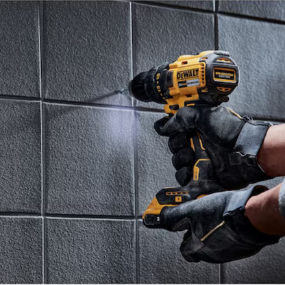 KIT TALADRO ORIGINAL INALÁMBRICO DEWALT CON 2 BATERIAS + ACCESORIOS + JUEGO CAJA SET DADOS CHICHARRA 46 PCS